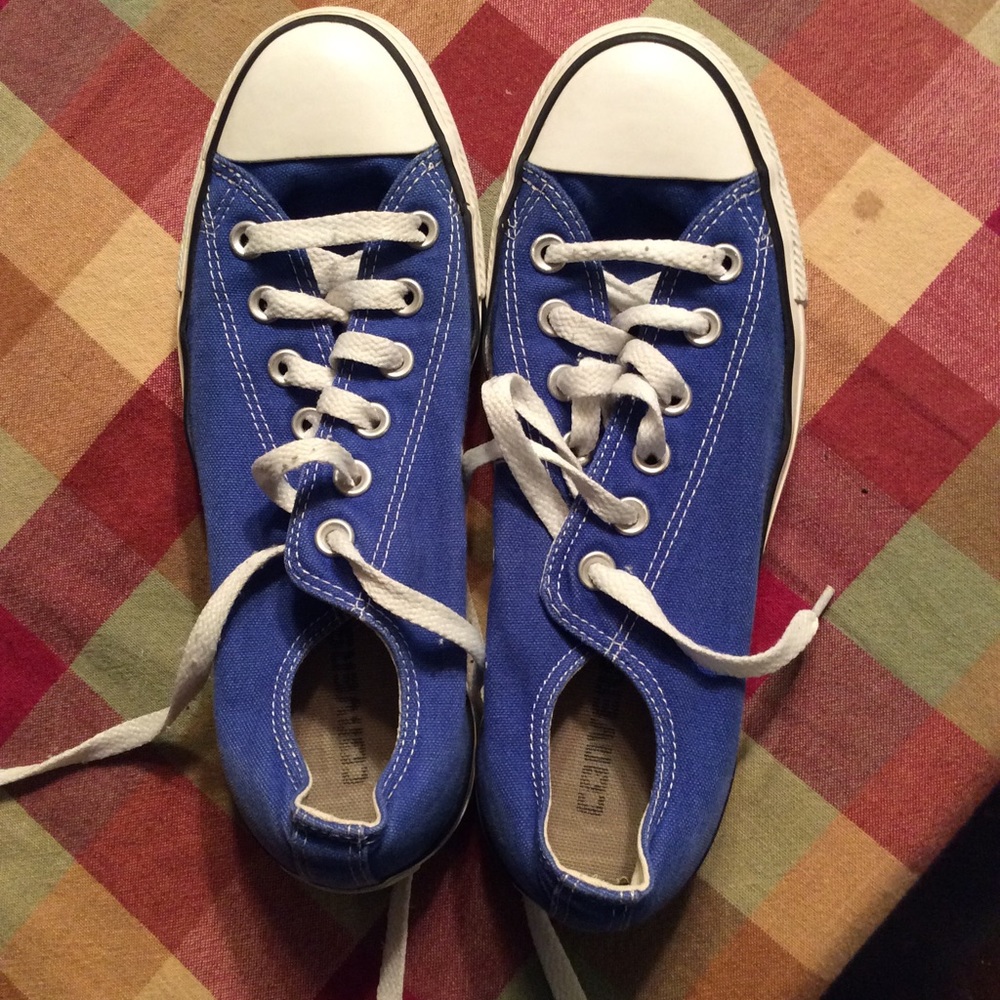 Blue Converse
